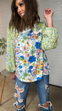 The Julian Floral Top! (Long Sleeve) (S, XL)