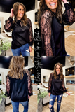 Class + Style Lace Top in Black!
