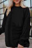 Lake Shore Ribbed Top (Black!)