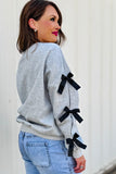 The Zoey Bow Sweatshirt!