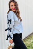 The Zoey Bow Sweatshirt!