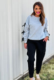 The Zoey Bow Sweatshirt!