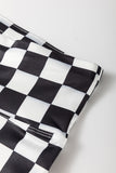 Checkered Leggings! (Black/White) (S, M, XL)