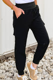 The Austin Cargo Joggers in Black!