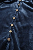 The Cascades Velvet Top (Navy)!