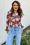 ‘Rooted in Bloom’ Henley Top!
