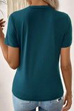 50% Off!!! Teal Sapphire Textured Top! (2XL)