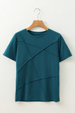 50% Off!!! Teal Sapphire Textured Top! (2XL)