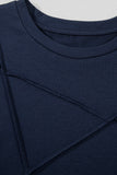 Navy Textured Top! (In Stock!)