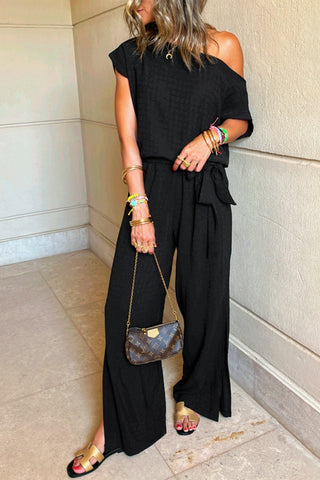 The Riviera Nights Jumpsuit in Black!