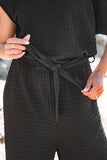 The Riviera Nights Jumpsuit in Black!