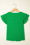 The Brynlee Blouse in Green! (S, M)