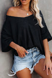 The Waffle Waves Top in Black!