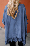 The Sonoma Chambray Denim Cardigan!