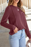 The Rustic Edge Top (Mulberry Spice)!
