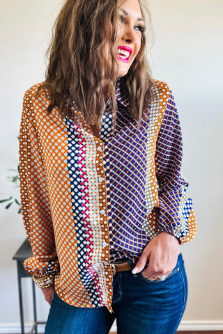 'The Oakley’ Button-Down Top!