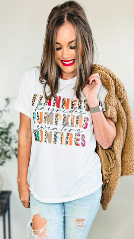 SALE: 'All the Fall Things' Tee! (Small)