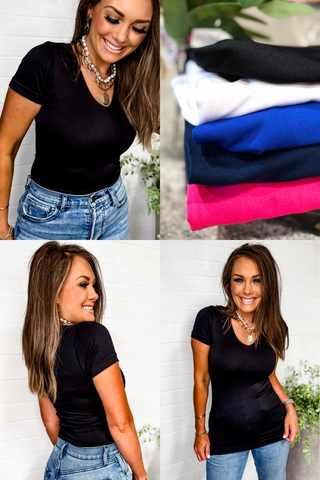 ‘Second Skin’ Fitted Spandex Top!