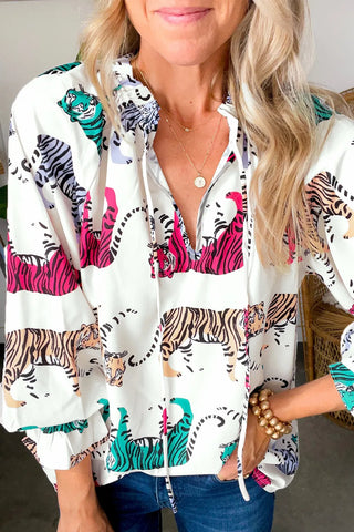 NEW Tiger of a Different Color Top!