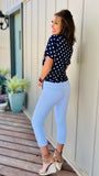 Sadie Capri Jeggings (White!)