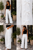 Bow Detail Jeans in White!