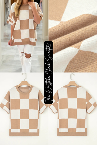 The Westlake Check Sweater!