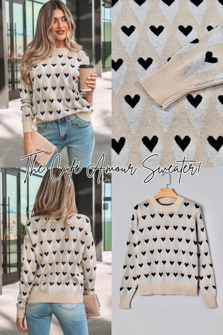 The Café Amour Sweater!