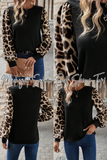 Midnight Safari Puff Sleeve Top!