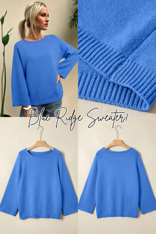 Blue Ridge Sweater!