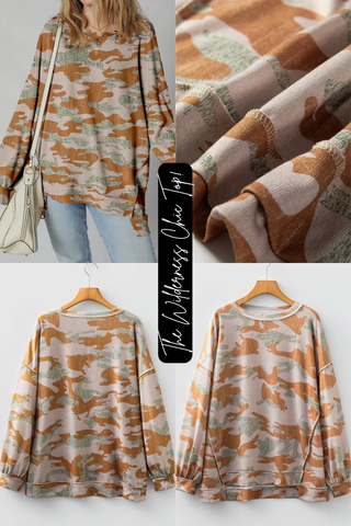 The Wilderness Chic Top!
