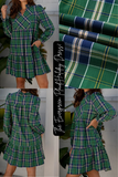 The Evergreen Plaid Holiday Dress!