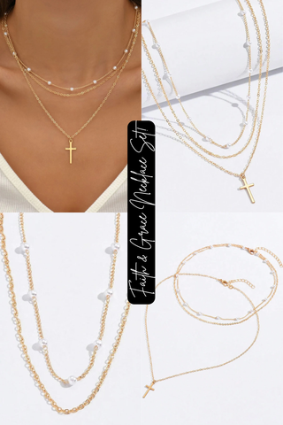Faith & Grace Necklace Set!