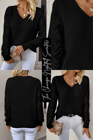 The Chicago Nightfall Sweater!