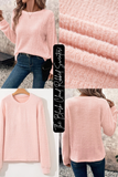 The Blush Cloud Ribbed Sweater!