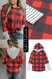 Buffalo Plaid Hoodie!