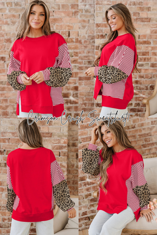 Crimson Crush Sweatshirt!