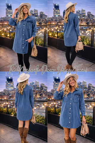 The Nashville Denim Dress/Tunic!