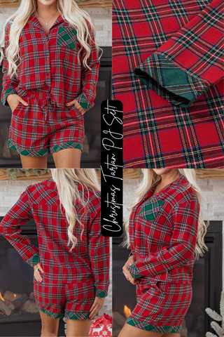 Christmas Tartan PJ Set!