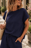 The Beckham Shorts Set in Navy!