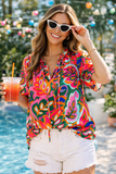 Palm Springs Pop Blouse!