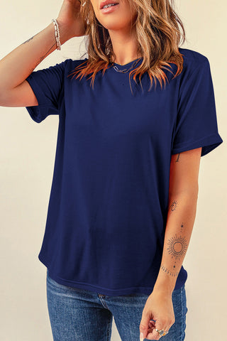 The Everyday Essential Relaxed Tee in Dark Blue (In stock!)
