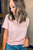 NEW Everyday Tee in Peachy-Pink!