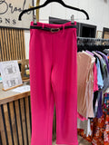 The Pink Power Belted Pants! (In stock!)