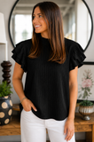 The Uptown Girl Top (Black)!