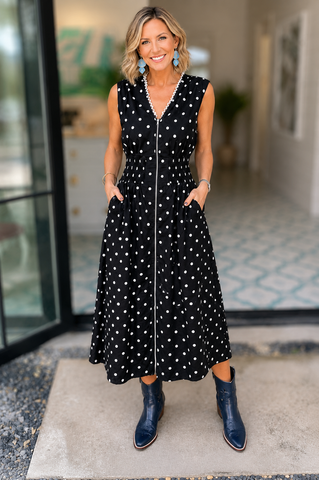 The Midnight in Milan Dress! (In Stock!)