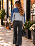 The Double Take Colorblock Denim Jacket! (In stock!)