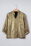 The Gilded Glow Blouse! (In stock!)