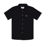 Performance Button Up - Heather Black