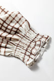 Coffee Break Plaid Top! (In stock!)