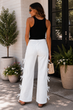 Bow Detail Jeans in White!